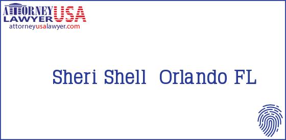 Telephone, Address and other contact data of Sheri Shell, Orlando, FL, USA