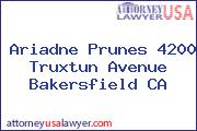 Ariadne Prunes 4200 Truxtun Avenue Bakersfield CA