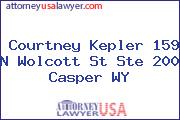 Courtney Kepler 159 N Wolcott St Ste 200 Casper WY