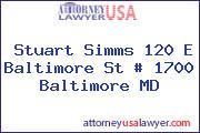 Stuart Simms 120 E Baltimore St # 1700 Baltimore MD