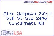 Mike Sampson 255 E 5th St Ste 2400 Cincinnati OH