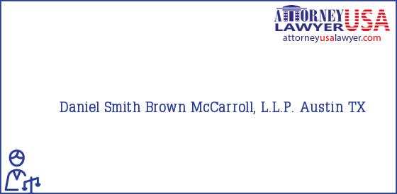 Telephone, Address and other contact data of Daniel Smith, Austin, TX, USA