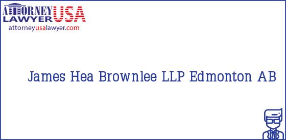 Telephone, Address and other contact data of James Hea, Edmonton, AB, USA