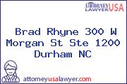 Brad Rhyne 300 W Morgan St Ste 1200 Durham NC