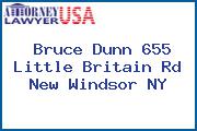 Bruce Dunn 655 Little Britain Rd New Windsor NY