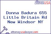 Donna Badura 655 Little Britain Rd New Windsor NY