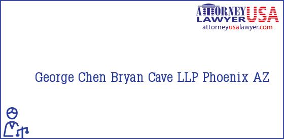 Telephone, Address and other contact data of George Chen, Phoenix, AZ, USA