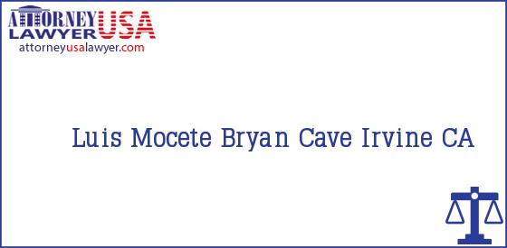 Telephone, Address and other contact data of Luis Mocete, Irvine, CA, USA