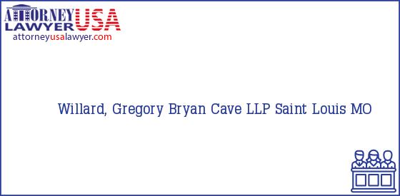 Telephone, Address and other contact data of Willard, Gregory, Saint Louis, MO, USA