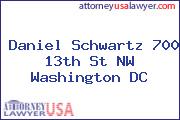 Daniel Schwartz 700 13th St NW Washington DC
