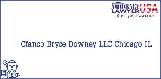 Telephone, Address and other contact data of Cfanco, Chicago, IL, USA