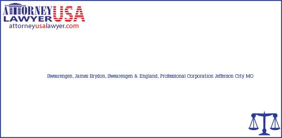 Telephone, Address and other contact data of Swearengen, James, Jefferson City, MO, USA