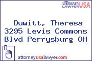 Duwitt, Theresa 3295 Levis Commons Blvd Perrysburg OH