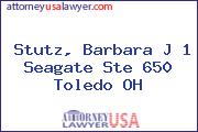 Stutz, Barbara J 1 Seagate Ste 650 Toledo OH