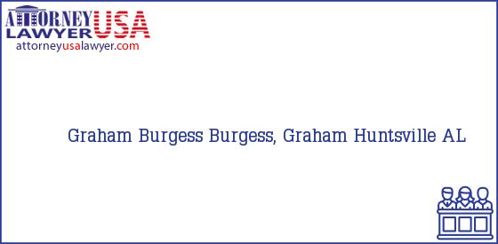 Telephone, Address and other contact data of Graham Burgess, Huntsville, AL, USA
