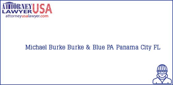 Telephone, Address and other contact data of Michael Burke, Panama City, FL, USA