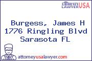 Burgess, James H 1776 Ringling Blvd Sarasota FL