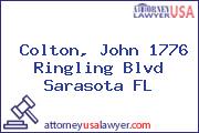 Colton, John 1776 Ringling Blvd Sarasota FL