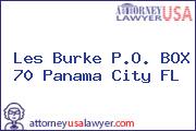 Les Burke P.O. BOX 70 Panama City FL