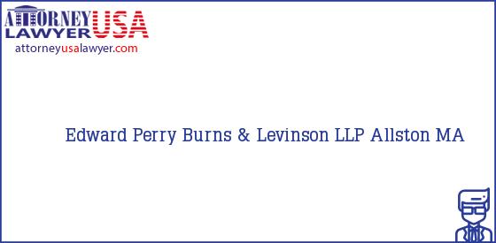 Telephone, Address and other contact data of Edward Perry, Allston, MA, USA