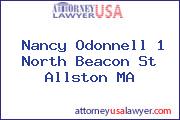 Nancy Odonnell 1 North Beacon St Allston MA
