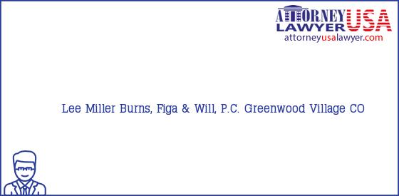 Telephone, Address and other contact data of Lee Miller, Greenwood Village, CO, USA
