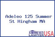 Adeleo 125 Summer St Hingham MA