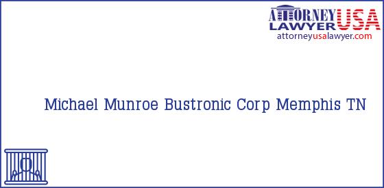 Telephone, Address and other contact data of Michael Munroe, Memphis, TN, USA