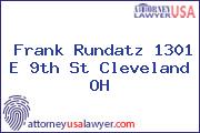 Frank Rundatz 1301 E 9th St Cleveland OH