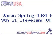 James Spring 1301 E 9th St Cleveland OH