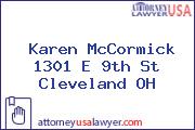Karen McCormick 1301 E 9th St Cleveland OH