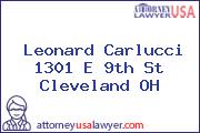 Leonard Carlucci 1301 E 9th St Cleveland OH