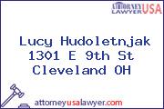Lucy Hudoletnjak 1301 E 9th St Cleveland OH