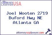 Joel Wooten 2719 Buford Hwy NE Atlanta GA