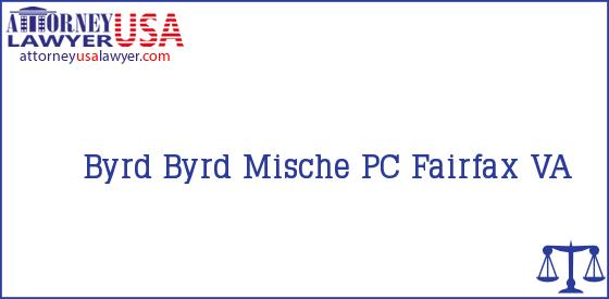 Telephone, Address and other contact data of Byrd, Fairfax, VA, USA