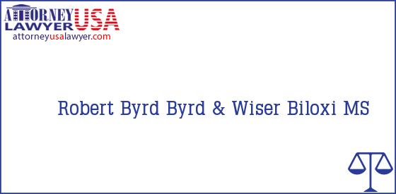 Telephone, Address and other contact data of Robert Byrd, Biloxi, MS, USA