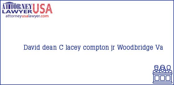 Telephone, Address and other contact data of David dean, Woodbridge, Va, USA