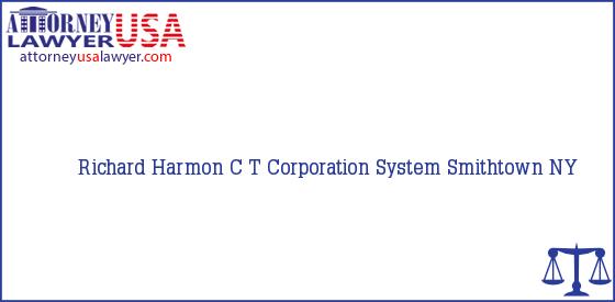 Telephone, Address and other contact data of Richard Harmon, Smithtown, NY, USA