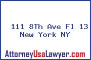 111 8Th Ave Fl 13 New York NY