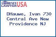 DHauwe, Ivan 730 Central Ave New Providence NJ