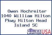 Owen Hochreiter 1040 William Hilton Pkwy Hilton Head Island SC