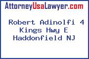 Robert Adinolfi 4 Kings Hwy E Haddonfield NJ