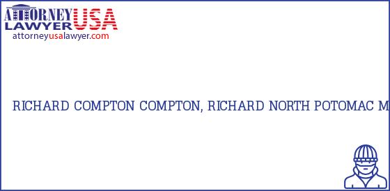 Telephone, Address and other contact data of RICHARD COMPTON, NORTH POTOMAC, MD, USA