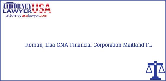 Telephone, Address and other contact data of Roman, Lisa, Maitland, FL, USA
