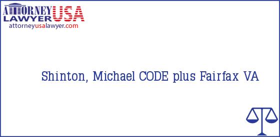 Telephone, Address and other contact data of Shinton, Michael, Fairfax, VA, USA