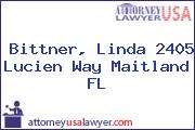 Bittner, Linda 2405 Lucien Way Maitland FL
