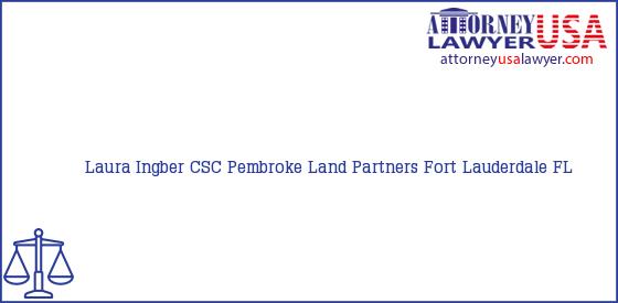Telephone, Address and other contact data of Laura Ingber, Fort Lauderdale, FL, USA