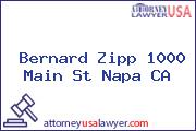 Bernard Zipp 1000 Main St Napa CA