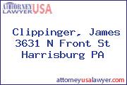 Clippinger, James 3631 N Front St Harrisburg PA