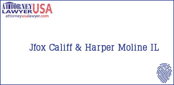 Telephone, Address and other contact data of Jfox, Moline, IL, USA